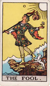 Шут (The Fool) — карта Таро колоды Уэйта-Смит