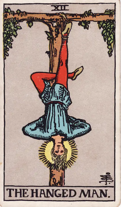 Повешенный (The Hanged Man) — карта Таро колоды Уэйта-Смит